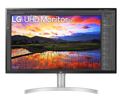 LG LG 32UN650K-W computer monitor 81,3 cm (32") 3840 x 2160 Pixels 4K Ultra HD LED Wit