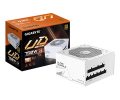 Gigabyte GIGABYTE UD750GM PG5 V2 ICE power supply unit 750 W 20+4 pin ATX ATX Wit