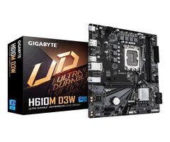 Gigabyte GIGABYTE H610M D3W moederbord Intel H610 LGA 1700 micro ATX