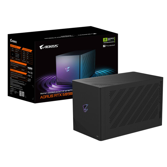 Gigabyte GIGABYTE AORUS RTX 5090 AI BOX GeForce RTX 5090 Zwart