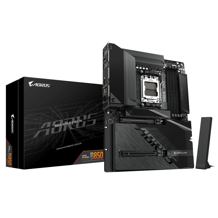 Gigabyte GIGABYTE B850 AORUS STEALTH AMD B850 Socket AM5 ATX