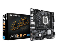 Gigabyte GIGABYTE B760M H V2 moederbord Intel B760 Express LGA 1700 micro ATX
