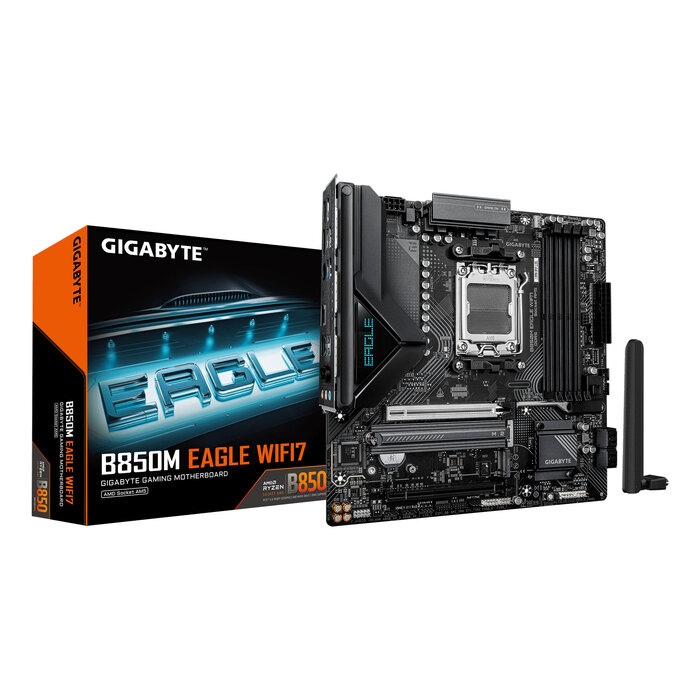 Gigabyte GIGABYTE B850M EAGLE WIFI7 AMD B850 Socket AM5 micro ATX