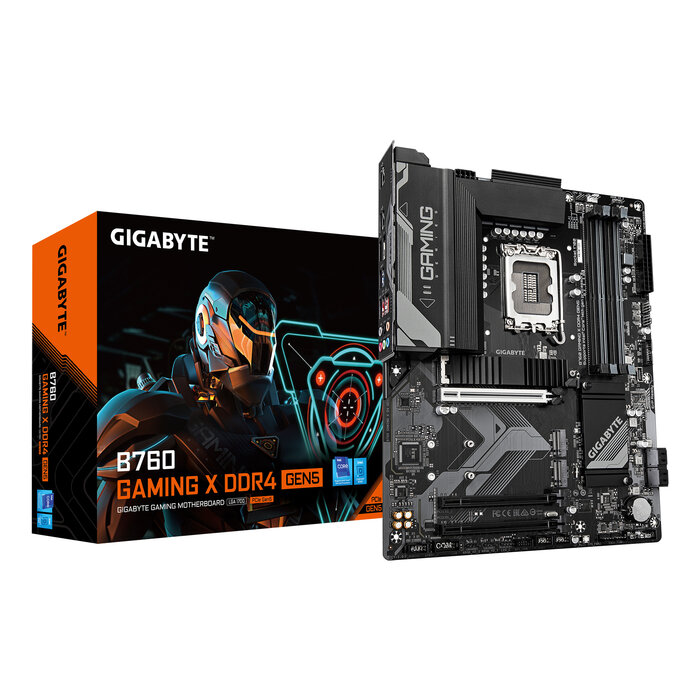 Gigabyte GIGABYTE B760 GAMING X DDR4 GEN5 Intel B760 LGA 1700 ATX
