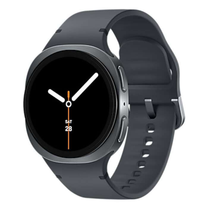 Samsung Samsung Galaxy Watch 8 3,3 cm (1.3") AMOLED 40 mm Digitaal 438 x 438 Pixels Touchscreen 4G Grafiet Wifi GPS