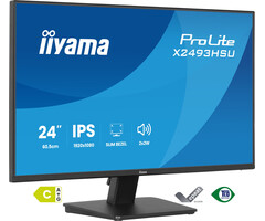 iiyama iiyama ProLite X2493HSU-B1 computer monitor 60,5 cm (23.8") 1920 x 1080 Pixels Full HD LED Zwart