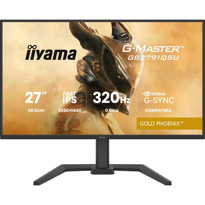 iiyama iiyama G-MASTER GB2791QSU-B1 computer monitor 68,6 cm (27") 2560 x 1440 Pixels Wide Quad HD Zwart