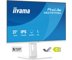iiyama iiyama ProLite XB2797HSU-W1 computer monitor 68,6 cm (27") 1920 x 1080 Pixels Full HD LED Wit
