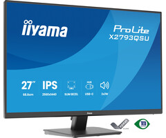 iiyama iiyama ProLite X2793QSU-B1 computer monitor 68,6 cm (27") 2560 x 1440 Pixels Quad HD LED Zwart