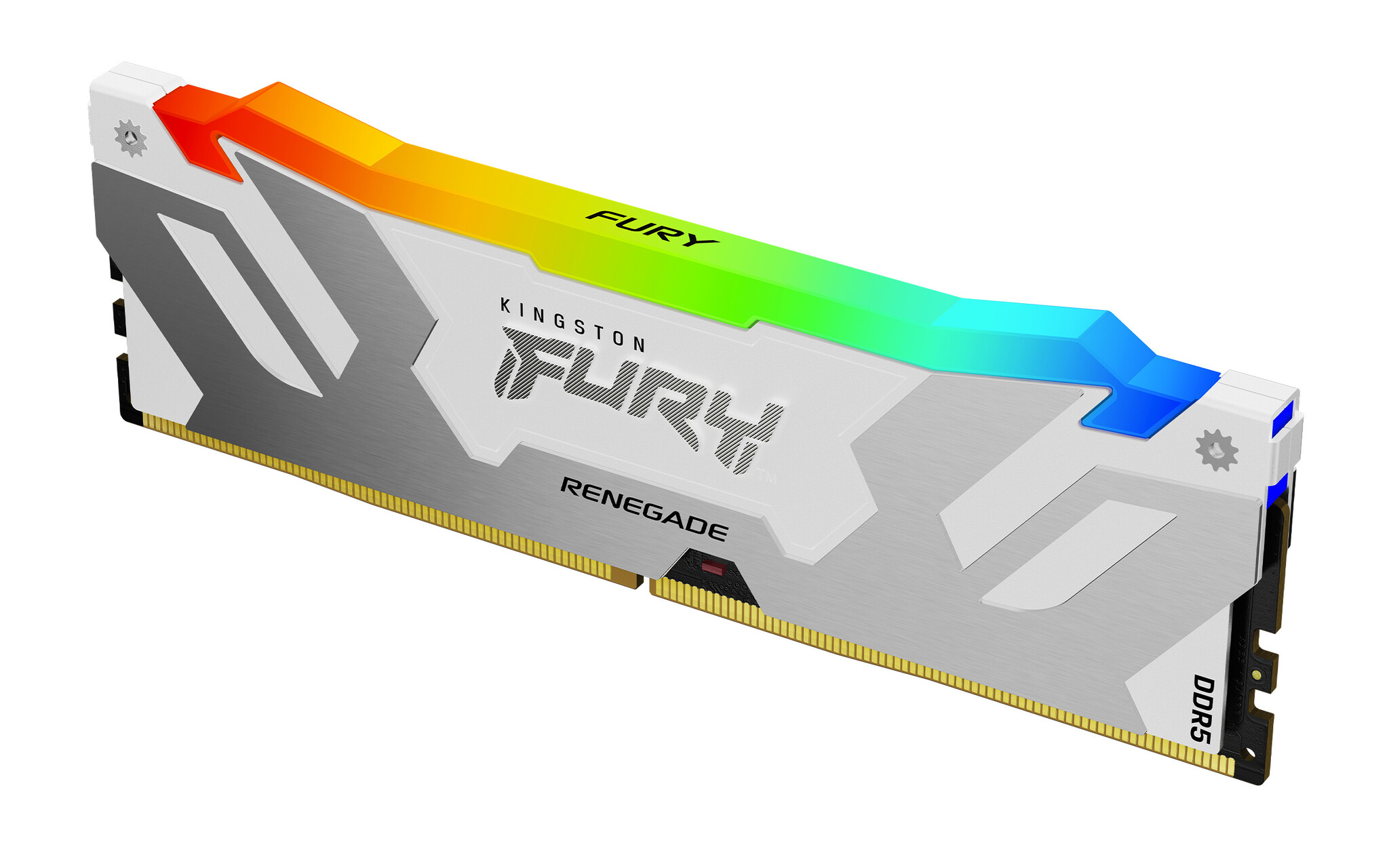 Kingston Kingston Technology FURY 32GB 6400MT/s DDR5 CL32 DIMM Renegade RGB White XMP