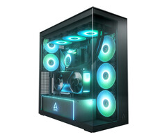 Arctic ARCTIC Xtender VG Black (Mirror Glass) Midi Tower Zwart