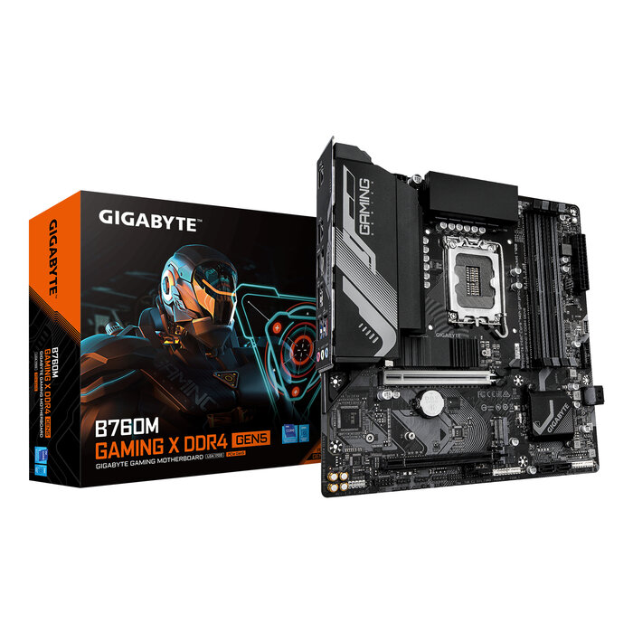 Gigabyte GIGABYTE B760M GAMING X DDR4 GEN5 Intel B760 LGA 1700 micro ATX