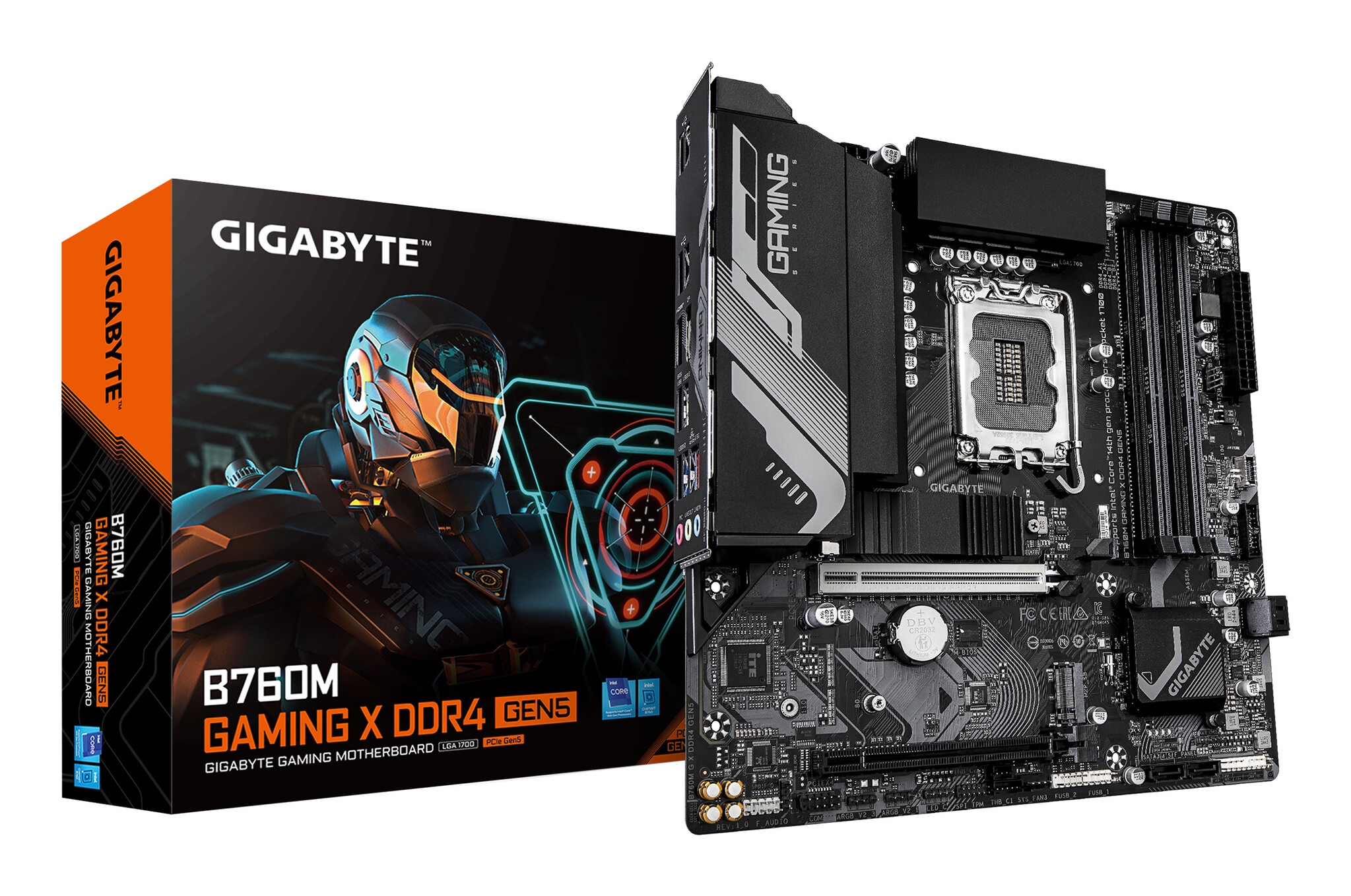 Gigabyte GIGABYTE B760M GAMING X DDR4 GEN5 Intel B760 LGA 1700 micro ATX