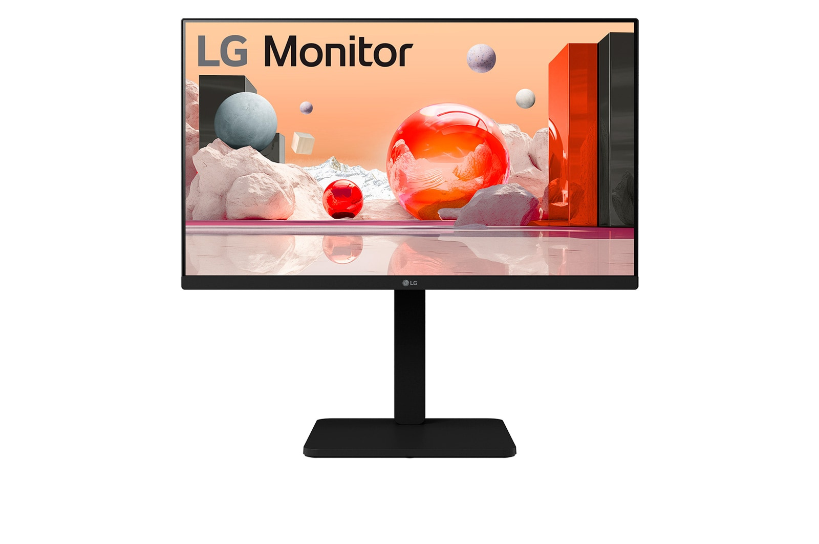 LG LG 24BA560 computer monitor 60,5 cm (23.8") 1920 x 1080 Pixels Full HD LED Zwart