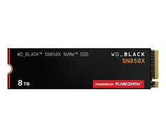Western Digital Western Digital Black WD_BLACK SN850X NVMe 8 TB M.2 PCI Express 4.0