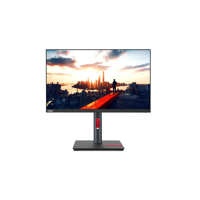 Lenovo Lenovo ThinkVision P24h-30 computer monitor 60,5 cm (23.8") 2560 x 1440 Pixels Quad HD LED Zwart