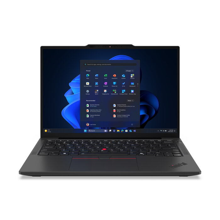 Lenovo Lenovo ThinkPad X13 Gen 6 (Intel) Intel Core Ultra 7 255U Laptop 33,8 cm (13.3") WUXGA 32 GB LPDDR5x-SDRAM 512 GB SSD Wi-Fi 7 (802.11be) Windows 11 Pro Engels Zwart