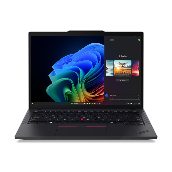 Lenovo Lenovo ThinkPad T14 Gen 6 (AMD) Copilot+ PC AMD Ryzen AI 5 PRO 340 Laptop 35,6 cm (14") WUXGA 16 GB DDR5-SDRAM 512 GB SSD Wi-Fi 7 (802.11be) Windows 11 Pro Engels Zwart