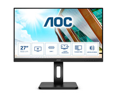 AOC AOC U27P2CA computer monitor 68,6 cm (27") 3840 x 2160 Pixels 4K Ultra HD LED Zwart