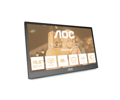 AOC AOC 16T3EA Draagbare televisie en monitoor Zwart 39,6 cm (15.6") 1920 x 1080 Pixels