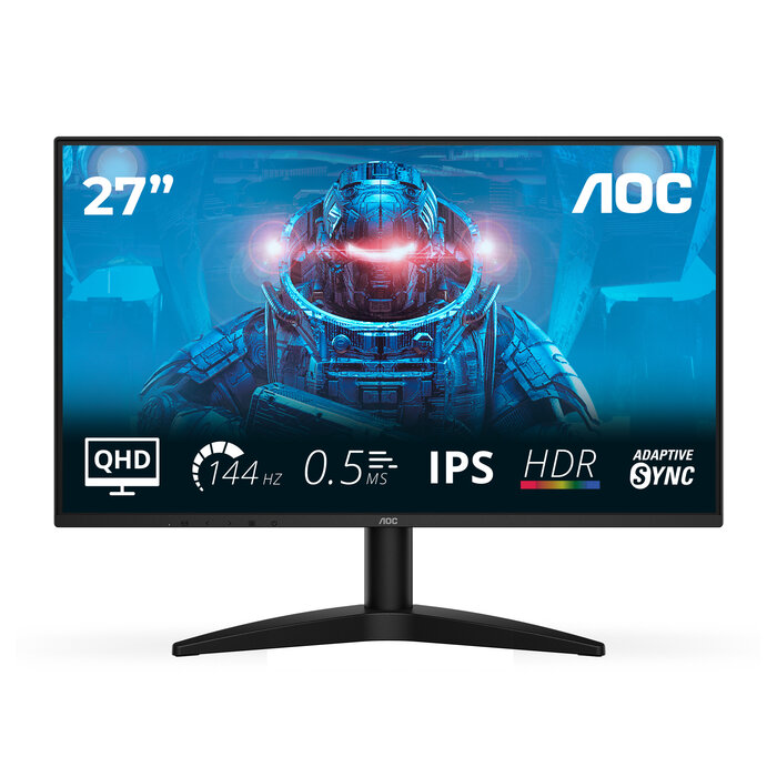 AOC AOC B3 Q27B36X computer monitor 68,6 cm (27") 2560 x 1440 Pixels Quad HD LED Zwart