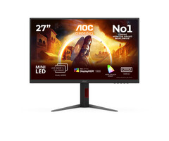 AOC AOC G4 U27G4XM computer monitor 68,6 cm (27") 3840 x 2160 Pixels 4K Ultra HD LED Zwart, Rood