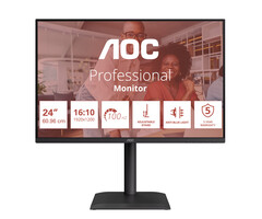 AOC AOC E4 X24E4U computer monitor 61 cm (24") 1920 x 1200 Pixels Full HD LED Zwart
