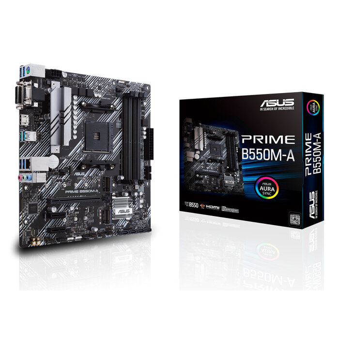 Asus ASUS PRIME B550M-A AMD B550 Socket AM4 micro ATX