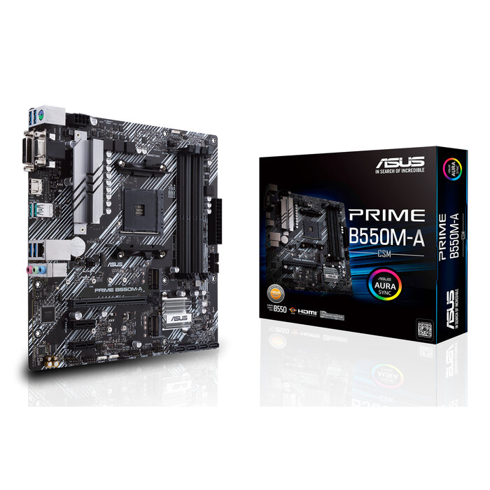 Asus ASUS Prime B550M-A/CSM AMD B550 Socket AM4 micro ATX