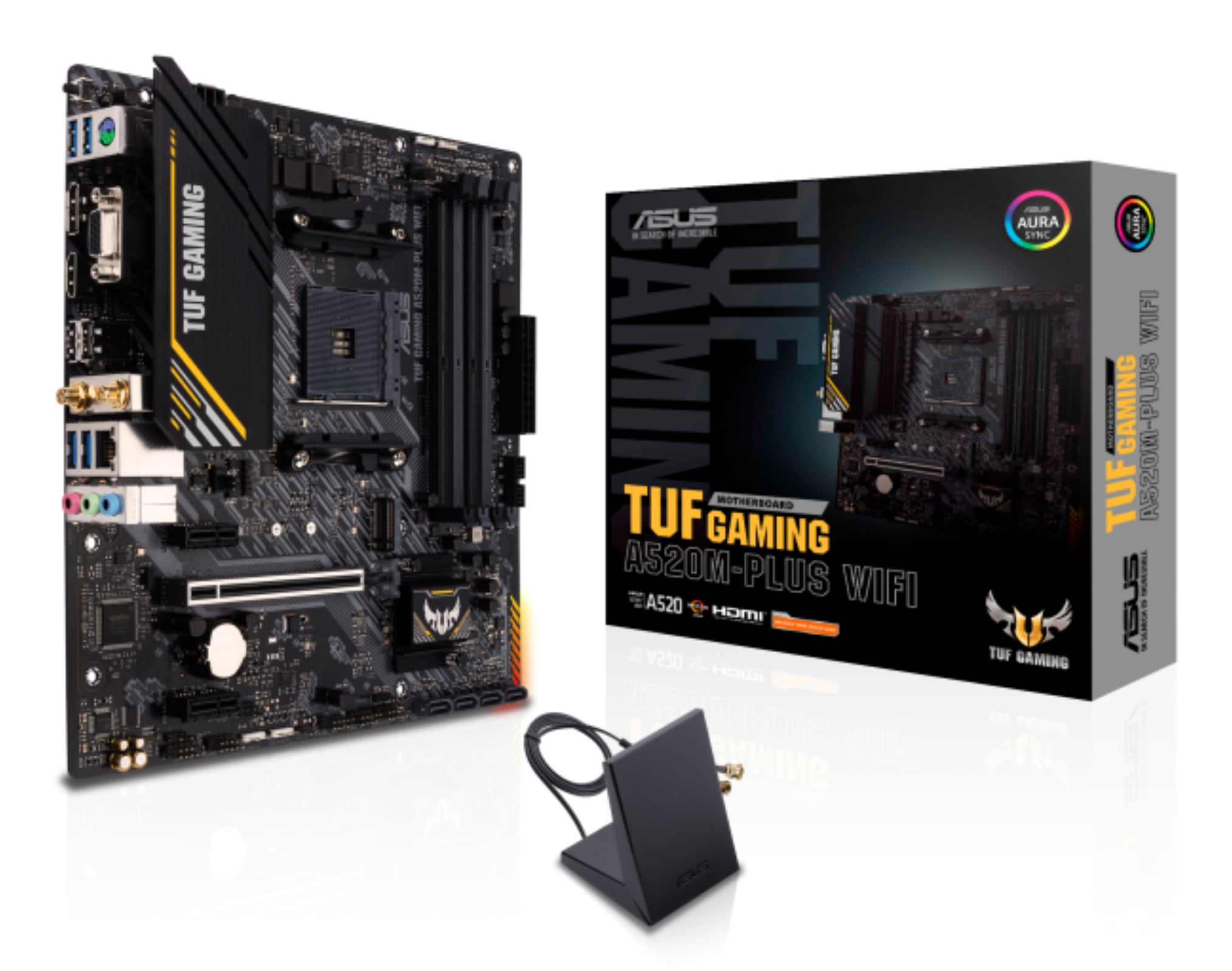 Asus ASUS TUF GAMING A520M-PLUS WIFI AMD A520 Socket AM4 micro ATX