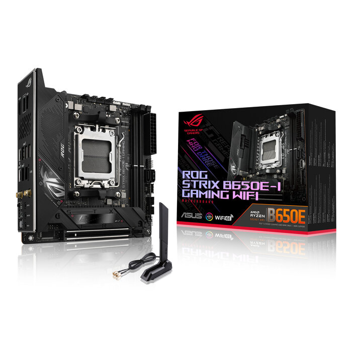 Asus ASUS ROG STRIX B650E-I GAMING WIFI AMD B650 Socket AM5 mini ITX