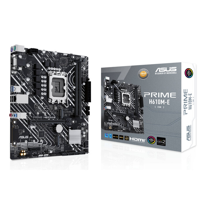 Asus ASUS PRIME H610M-E-CSM Intel H610 LGA 1700 micro ATX