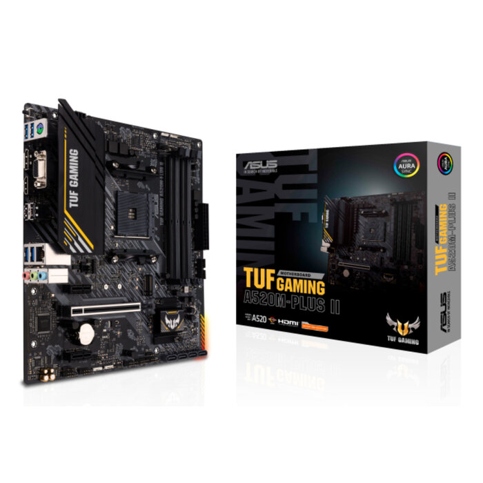 Asus ASUS TUF GAMING A520M-PLUS II AMD A520 Socket AM4 micro ATX
