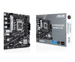 Asus ASUS PRIME B760M-R D4 Intel B760 LGA 1700 micro ATX