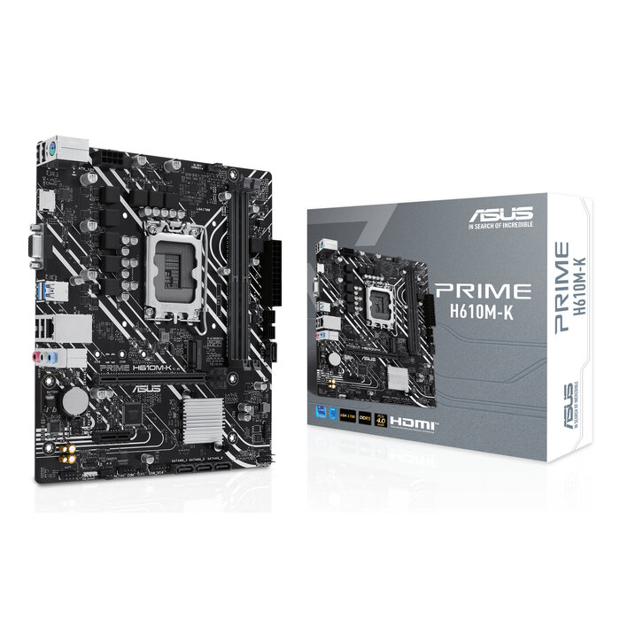 Asus ASUS Prime H610M-K Intel H610 LGA 1700 micro ATX