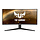 ASUS TUF Gaming VG34VQL1B computer monitor 86,4 cm (34") 3440 x 1440 Pixels UltraWide Quad HD LCD Zwart