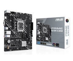 Asus ASUS PRIME H610M-K ARGB Intel H610 LGA 1700 micro ATX