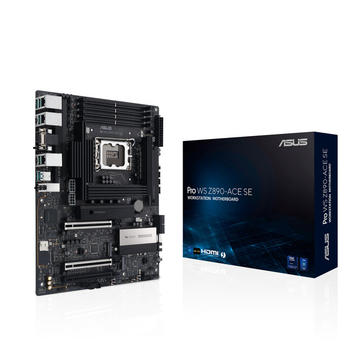 Asus ASUS PRO WS Z890-ACE SE Intel Z890 LGA 1851 (Socket V1) ATX