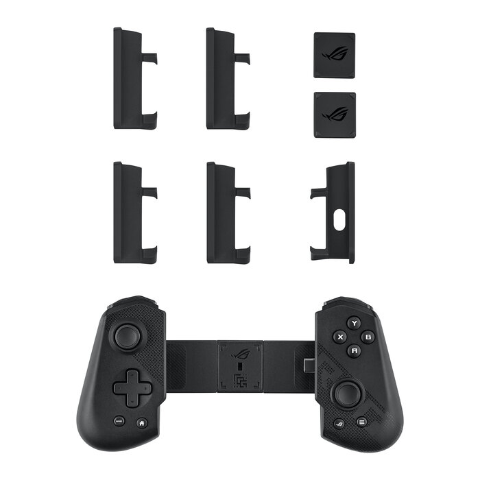 Asus ASUS ROG Tessen Zwart, Grijs USB 3.2 Gen 1 (3.1 Gen 1) Gamepad Analoog/digitaal Android