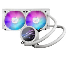 Asus ASUS ROG Ryuo III 240 ARGB White Edition Processor Kit voor vloeistofkoeling 12 cm Wit