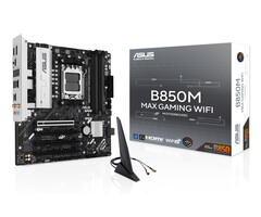 Asus ASUS B850M MAX GAMING WIFI AMD B850 Socket AM5 micro ATX