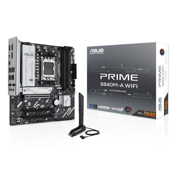 Asus ASUS PRIME B840M-A WIFI AMD B840 Socket AM5 micro ATX