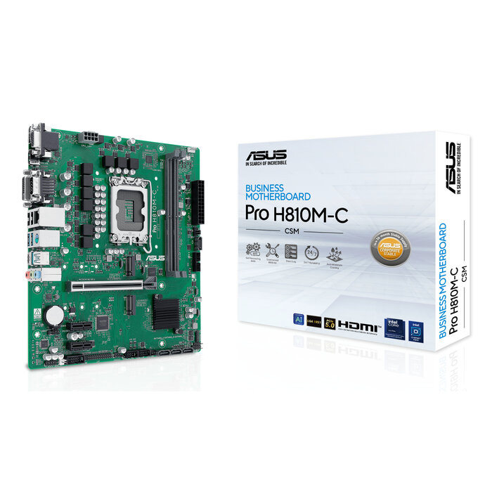 Asus ASUS PRO H810M-C-CSM Intel H810 LGA 1851 (Socket V1) micro ATX