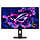 ASUS ROG Strix OLED XG27AQDMES computer monitor 67,3 cm (26.5") 2560 x 1440 Pixels Quad HD QD-OLED Zwart