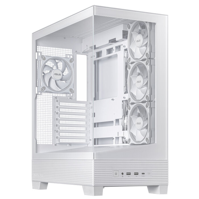 Asus ASUS A31 Plus TG ARGB WHITE Midi Tower Wit