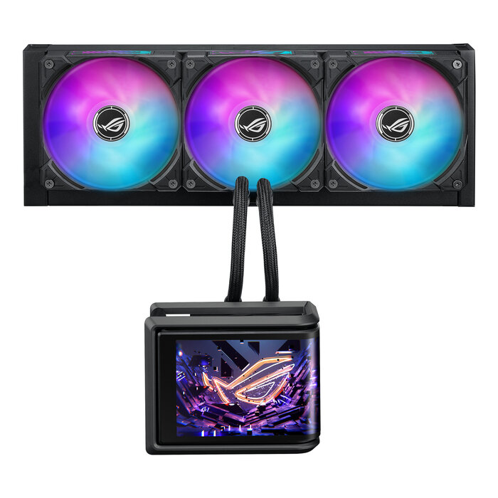Asus ASUS ROG Ryuo IV SLC 360 ARGB Processor Alles-in-één vloeistofkoeler 12 cm Zwart