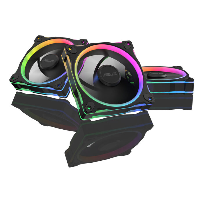 Asus ASUS Prime MR120 Fan ARGB Black 3in1 Computer behuizing Ventilator 12 cm Zwart