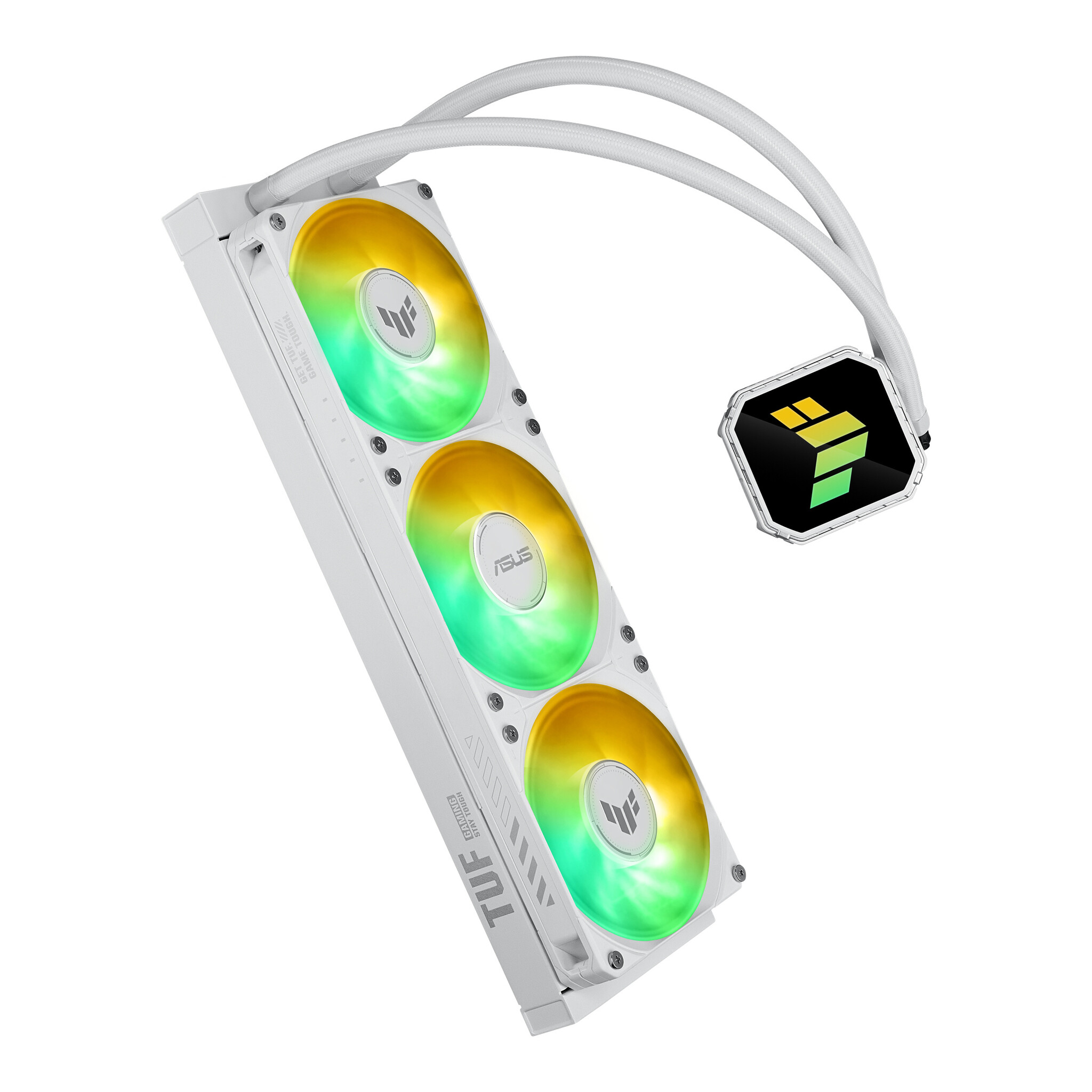 Asus ASUS TUF Gaming LC III 360 ARGB White Edition Computer behuizing Alles-in-één vloeistofkoeler 12 cm Wit