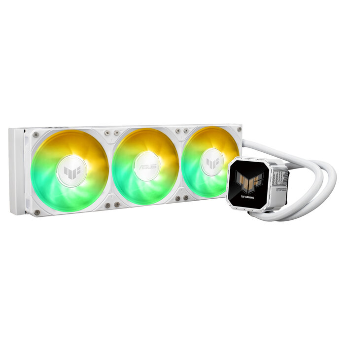 Asus ASUS TUF Gaming LC III 360 ARGB LCD White Edition Processor Alles-in-één vloeistofkoeler 12 cm Wit 1 stuk(s)