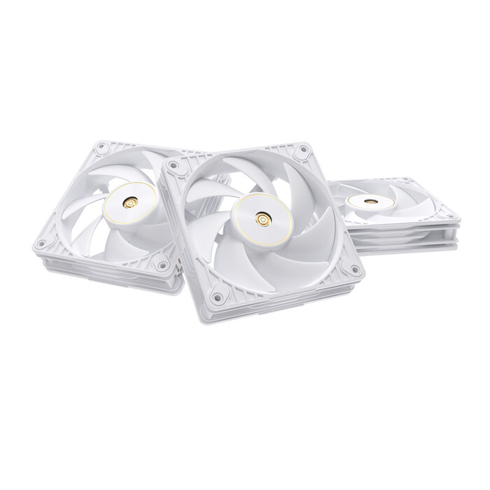 Asus ASUS ProArt PF120 Fan PWM White 3in1 Computer behuizing Ventilator 12 cm Wit 3 stuk(s)